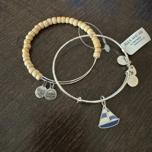 NWT Alex & Ani Bracelet Set - Picture 1 of 3